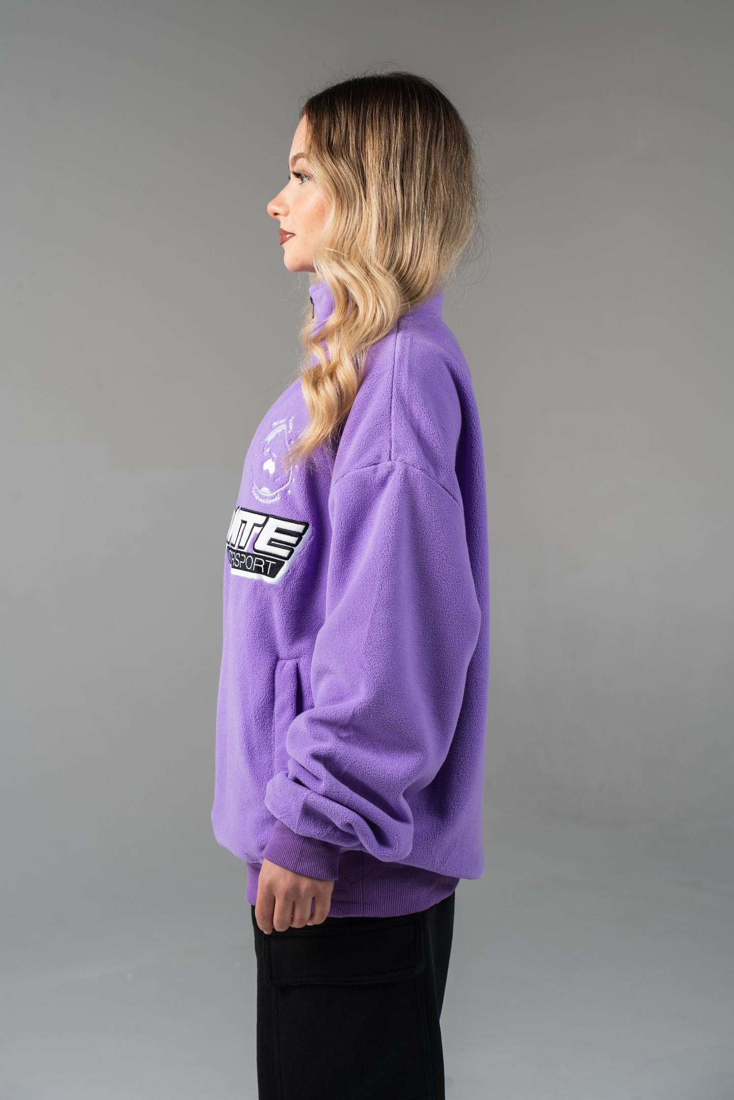 Purple – Midnite Polar Fleece Quarter Zip