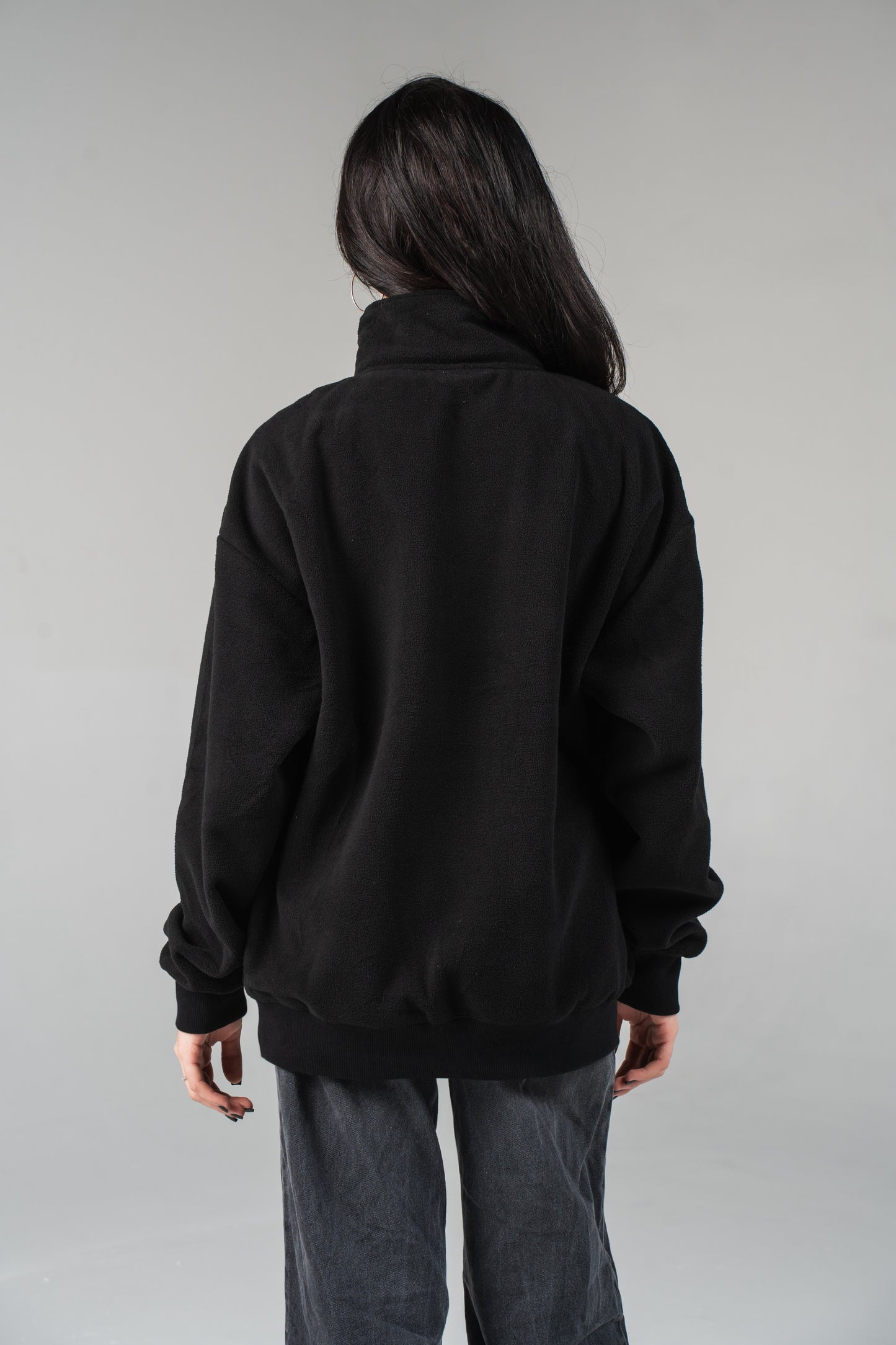 Black – Midnite Polar Fleece Quarter Zip