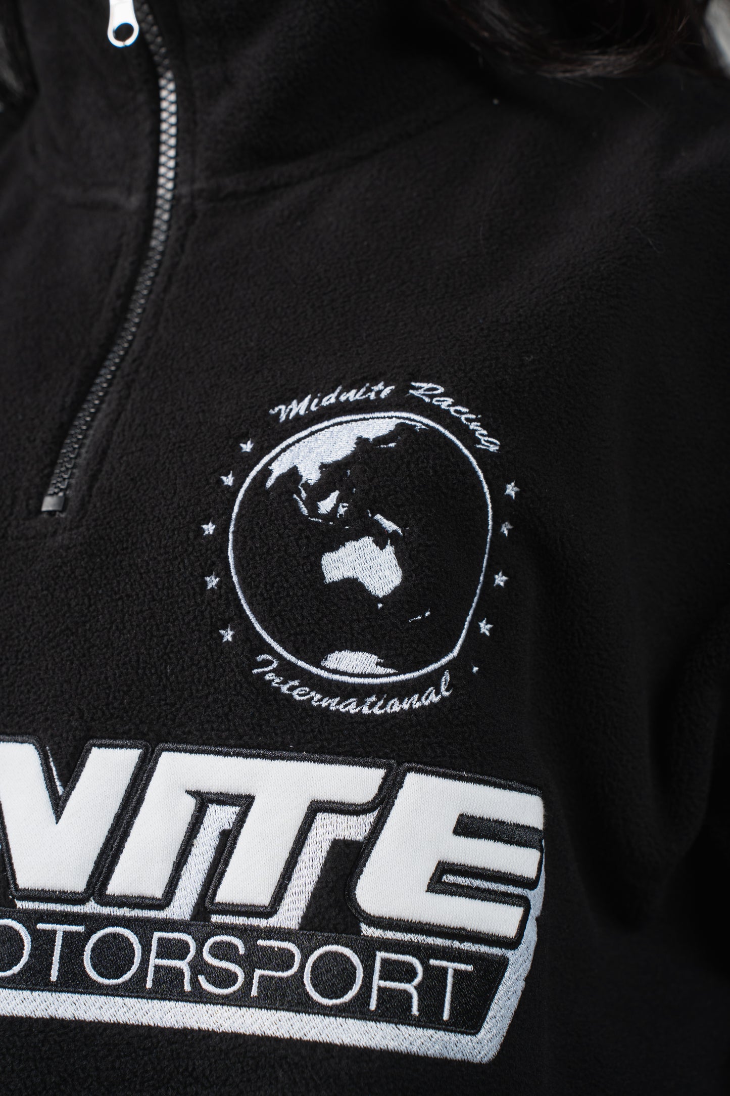 Black – Midnite Polar Fleece Quarter Zip