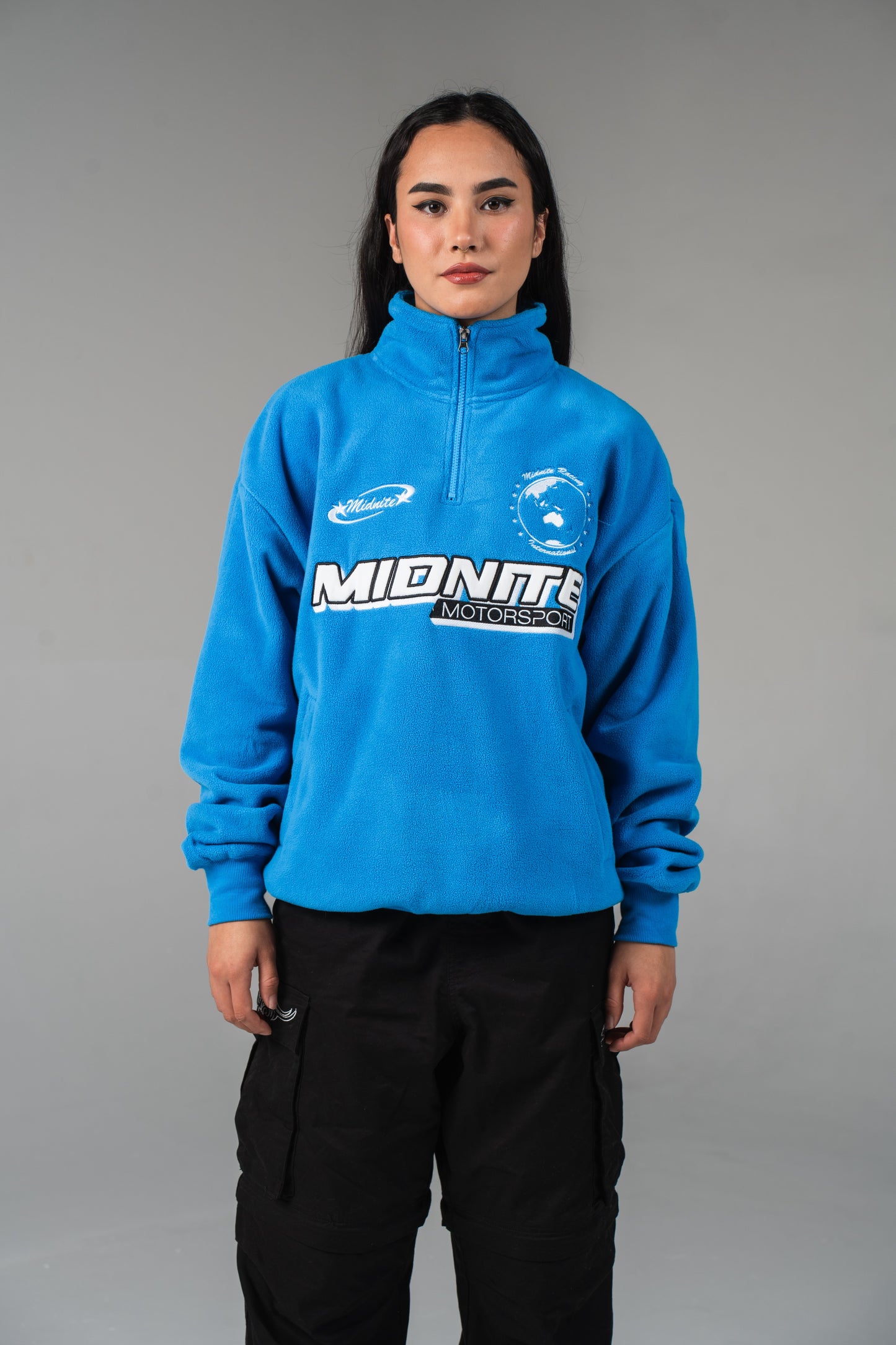 Blue – Midnite Polar Fleece Quarter Zip
