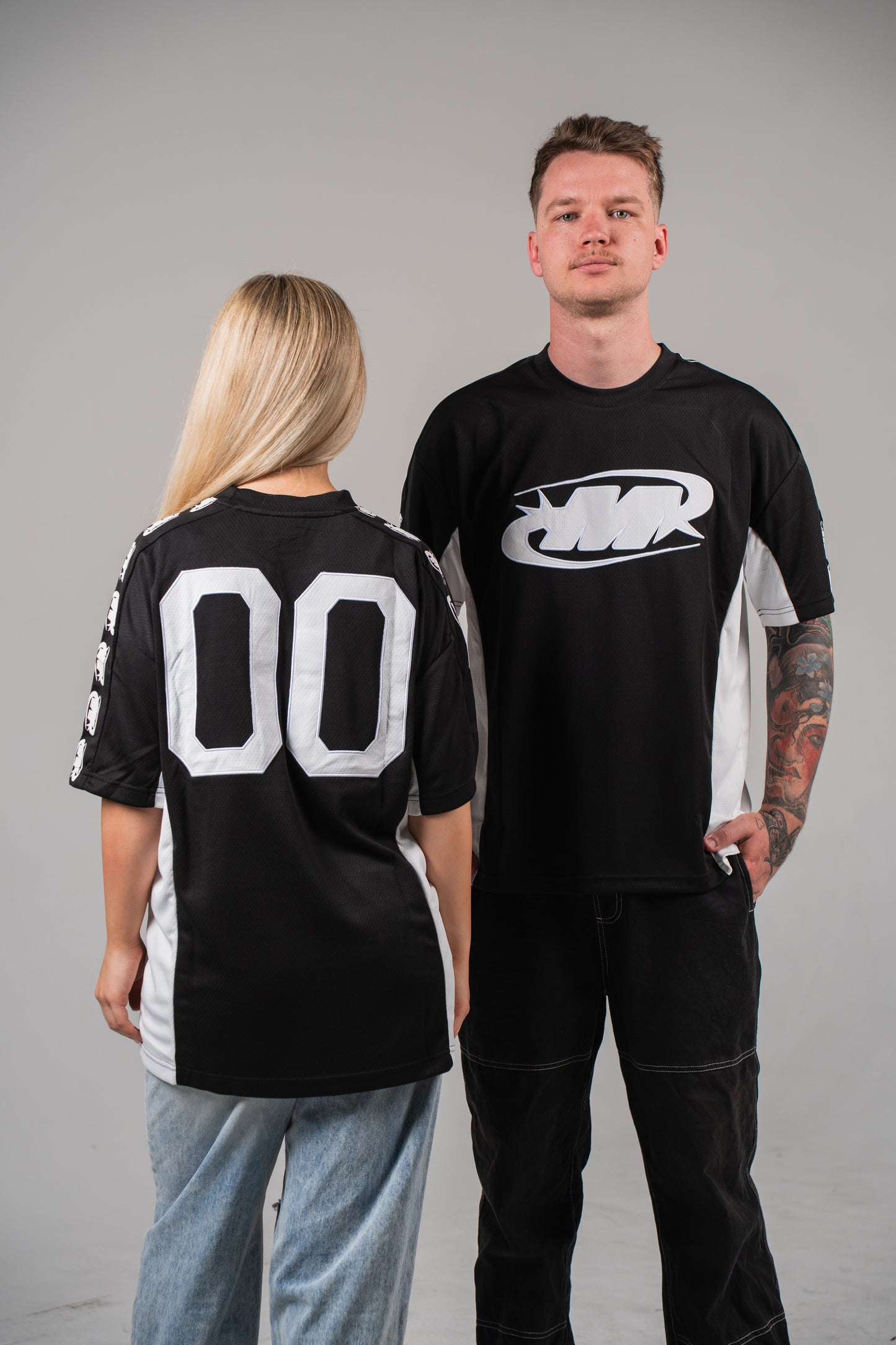 Midnite Jersey – Black / White Edition