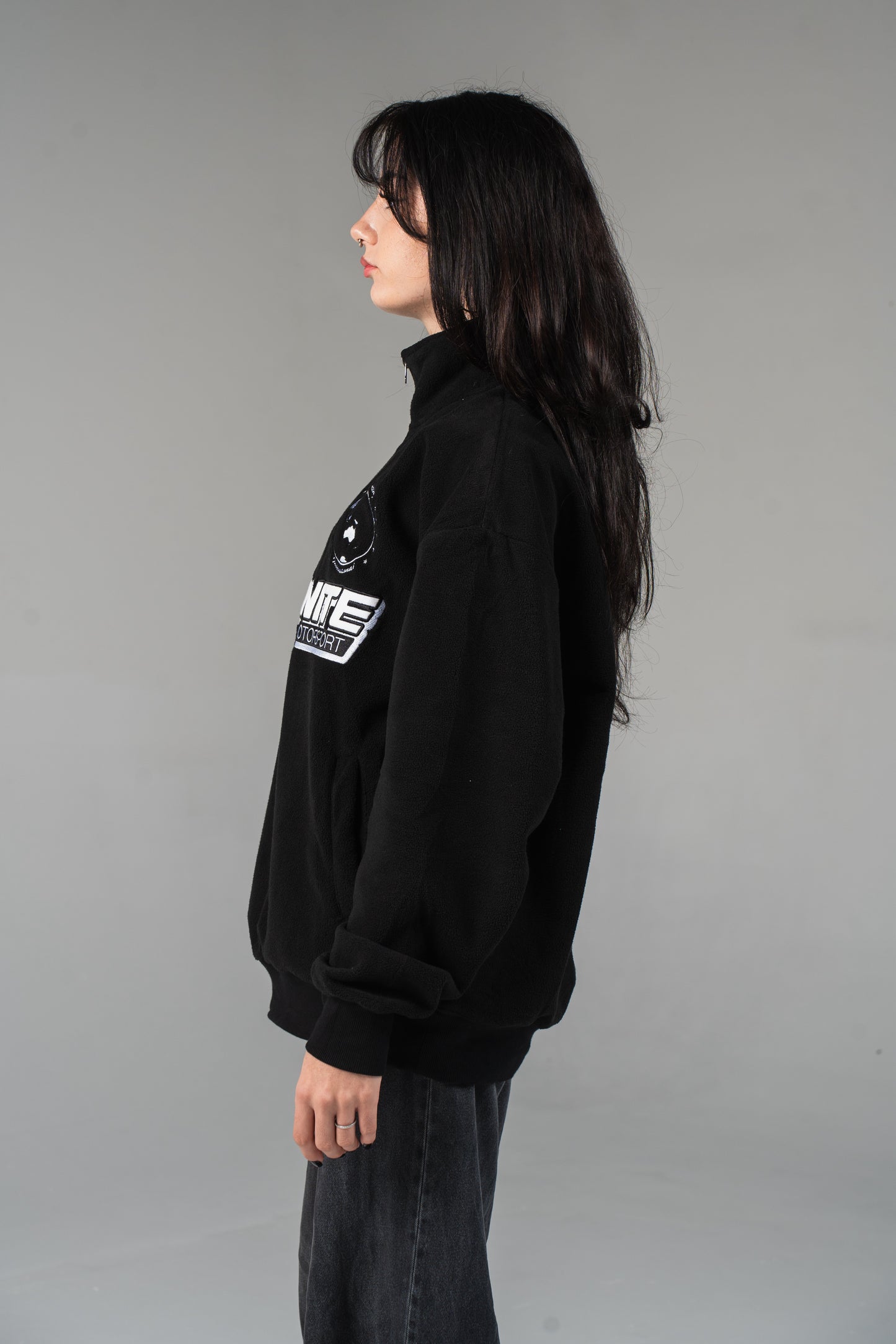 Black – Midnite Polar Fleece Quarter Zip