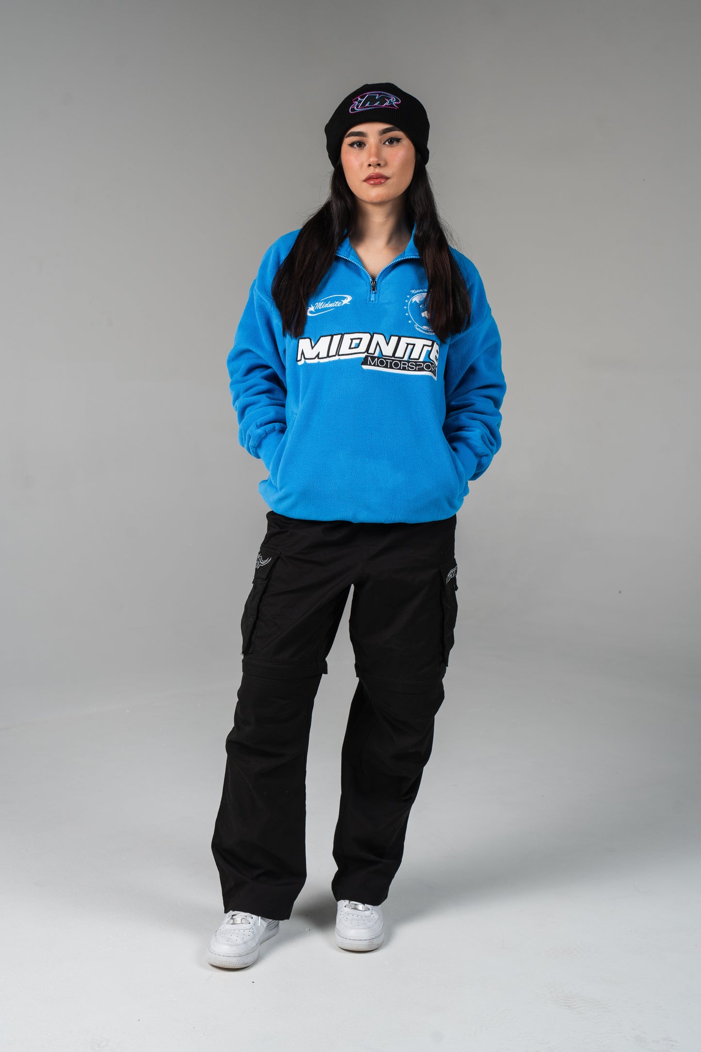 Blue – Midnite Polar Fleece Quarter Zip