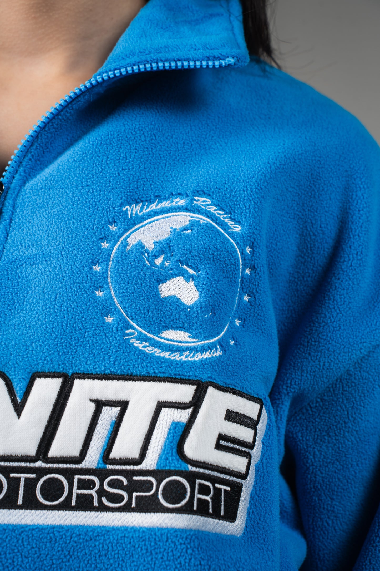 Blue – Midnite Polar Fleece Quarter Zip