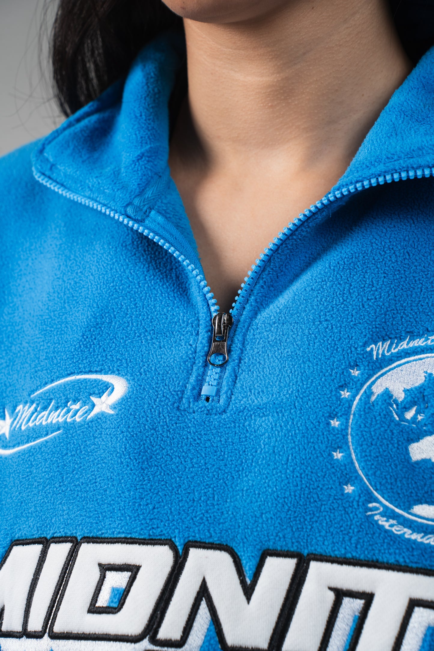 Blue – Midnite Polar Fleece Quarter Zip