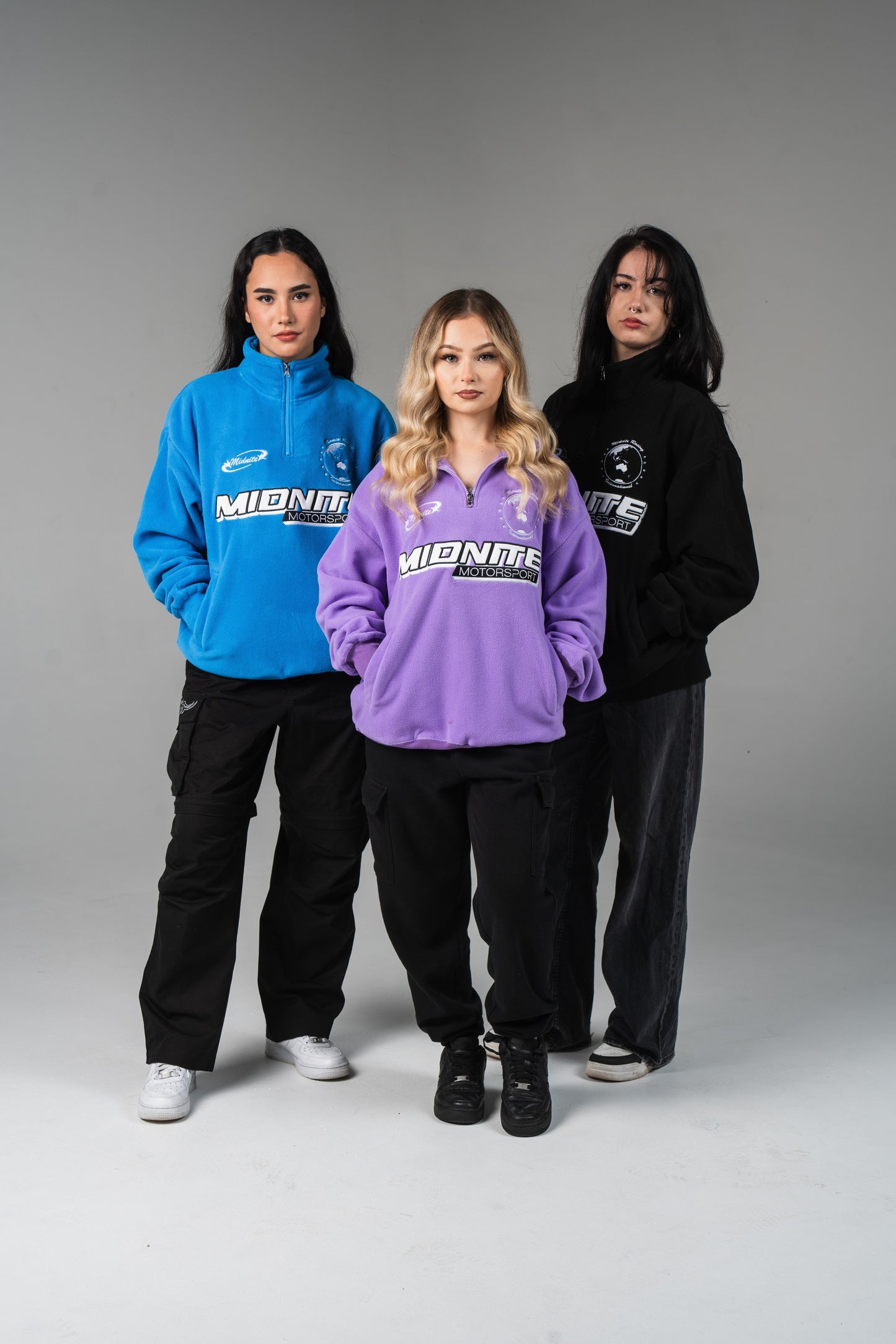 Purple – Midnite Polar Fleece Quarter Zip