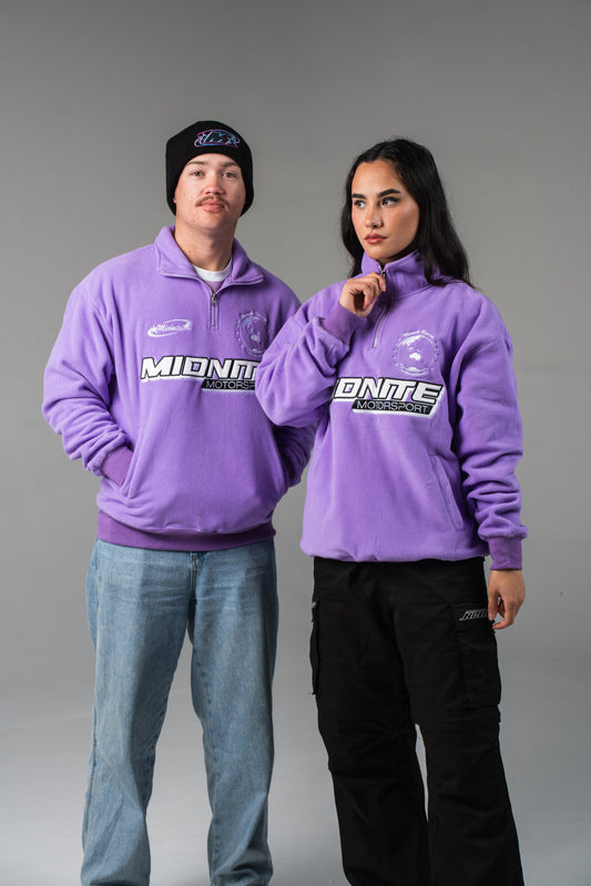 Purple – Midnite Polar Fleece Quarter Zip