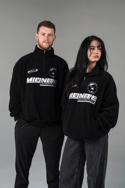 Black – Midnite Polar Fleece Quarter Zip